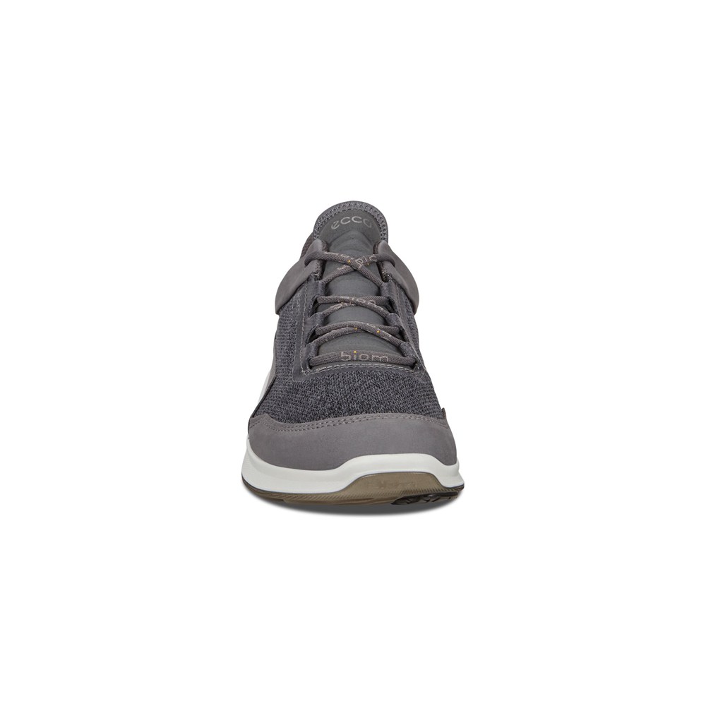 ECCO Womens Outdoor Shoes Dark Grey - Biom Fjuel - BKM-479185